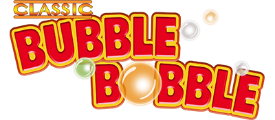 Classic Bubble Bobble logo for GameBoy Color